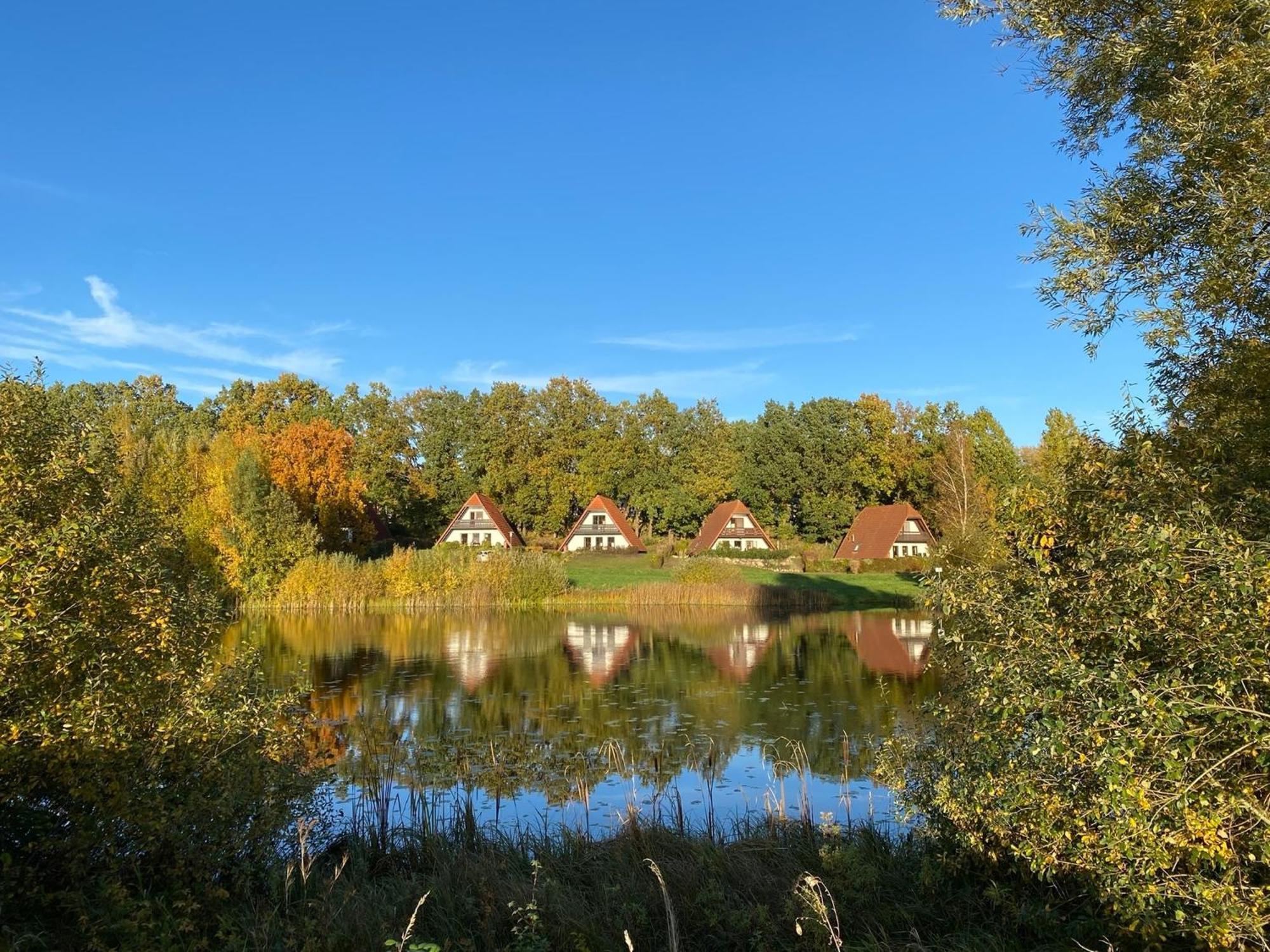 Finnhaeuser Am Vogelpark - Haus Luise Marlow Eksteriør bilde